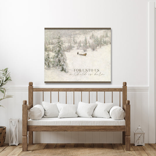 01. A Child is Born Tapestry