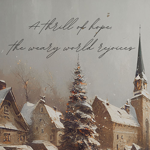 02. A Thrill of Hope Tapestry