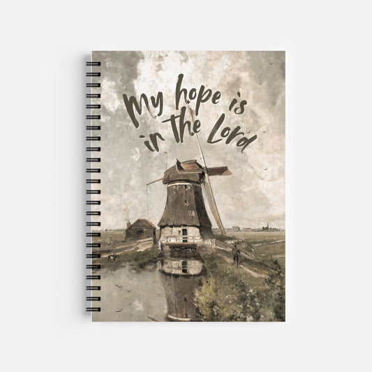 040. Notebook - My Hope is in the Lord