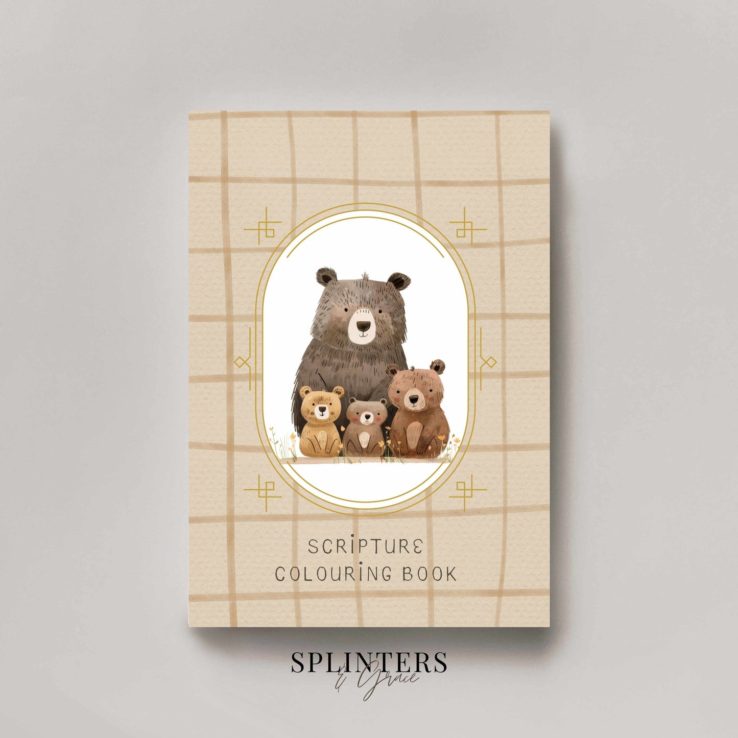 02 - Scripture Colouring Book - Bears Cover