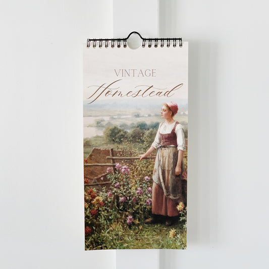 Vintage Homestead Perpetual Calendar