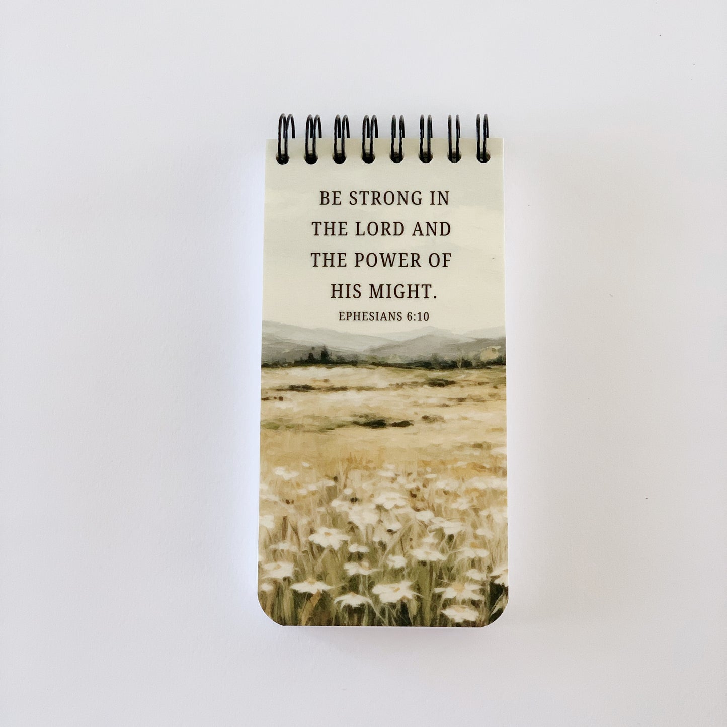 01. Mini Notebook - Be Strong in the Lord