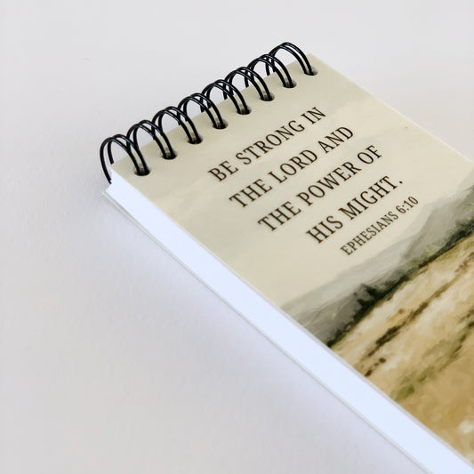 01. Mini Notebook - Be Strong in the Lord