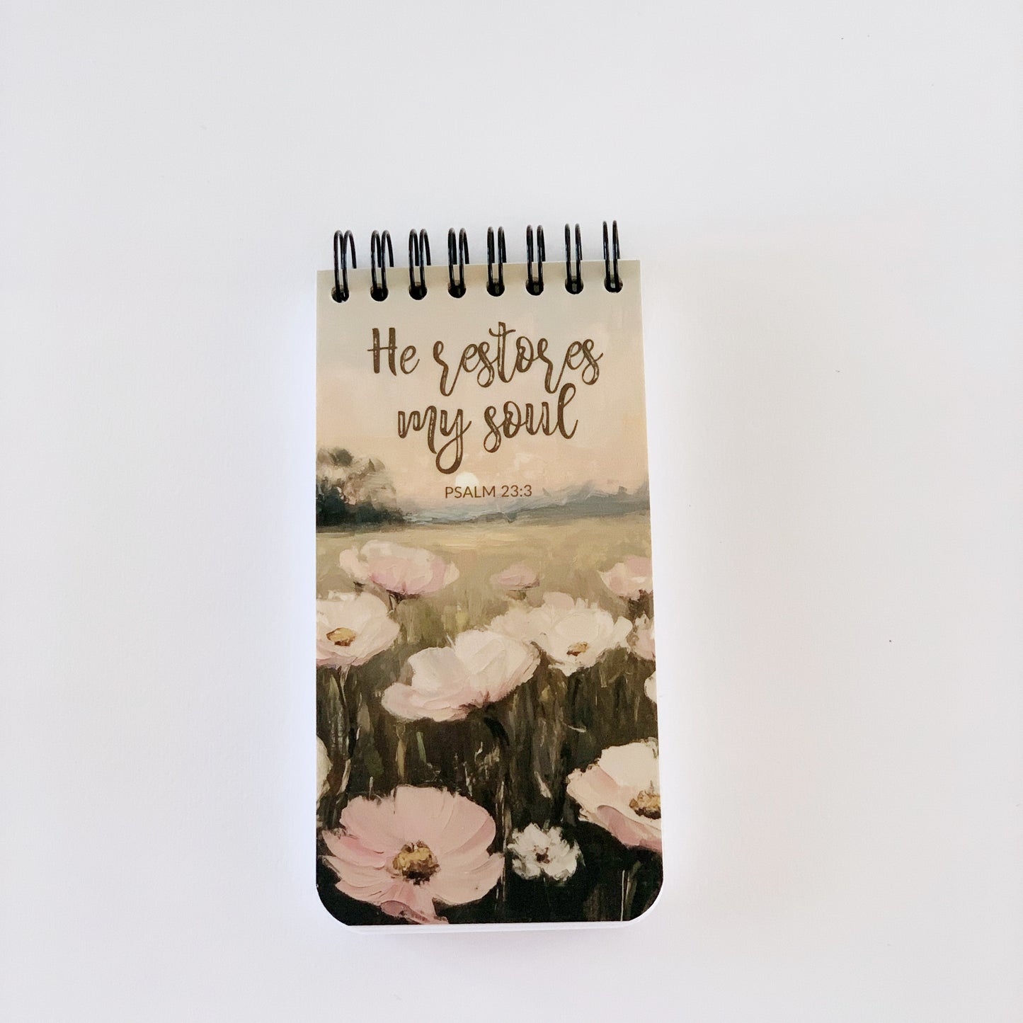 02. Mini Notebook - He Restores my Soul