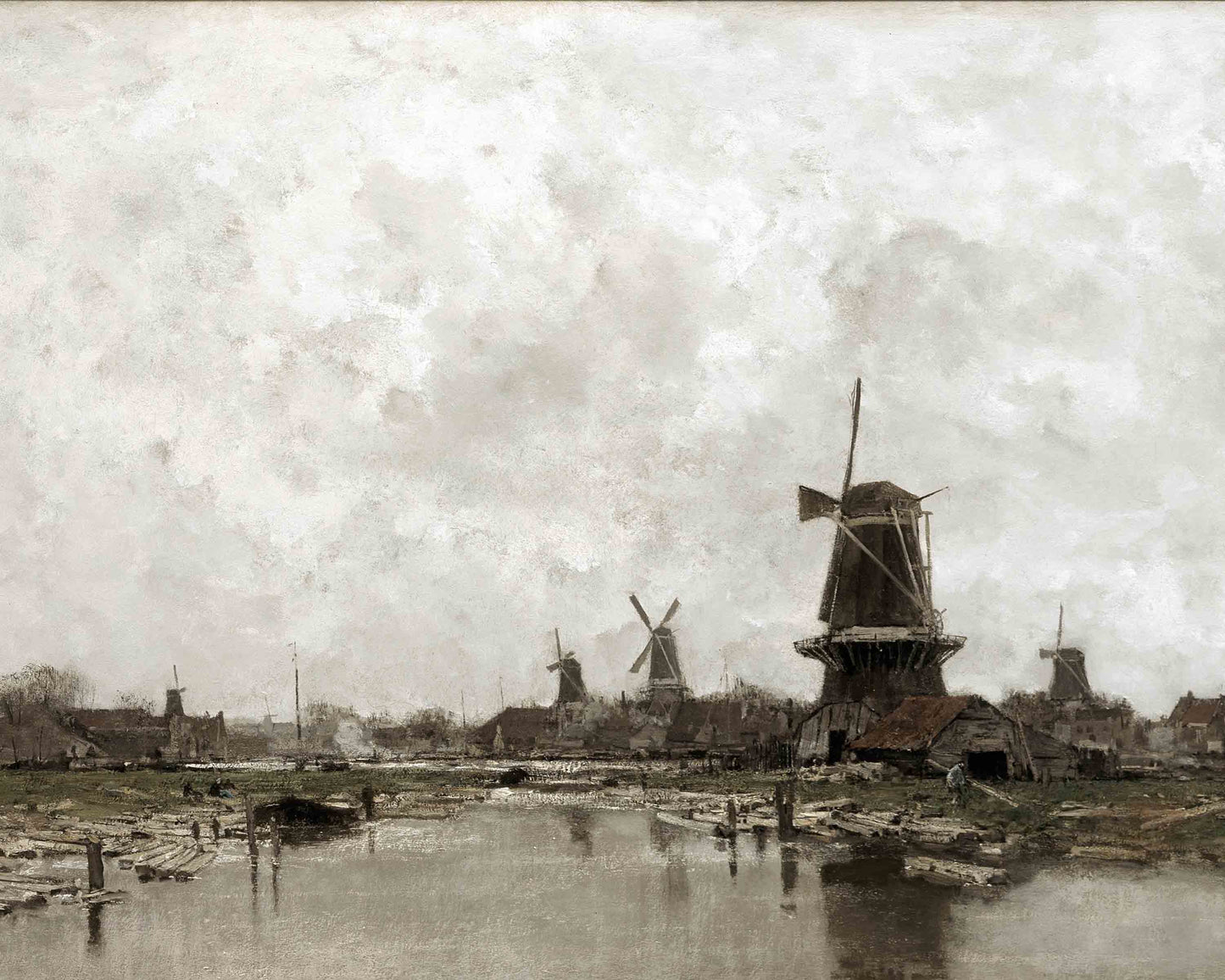 171. Row of Windmills