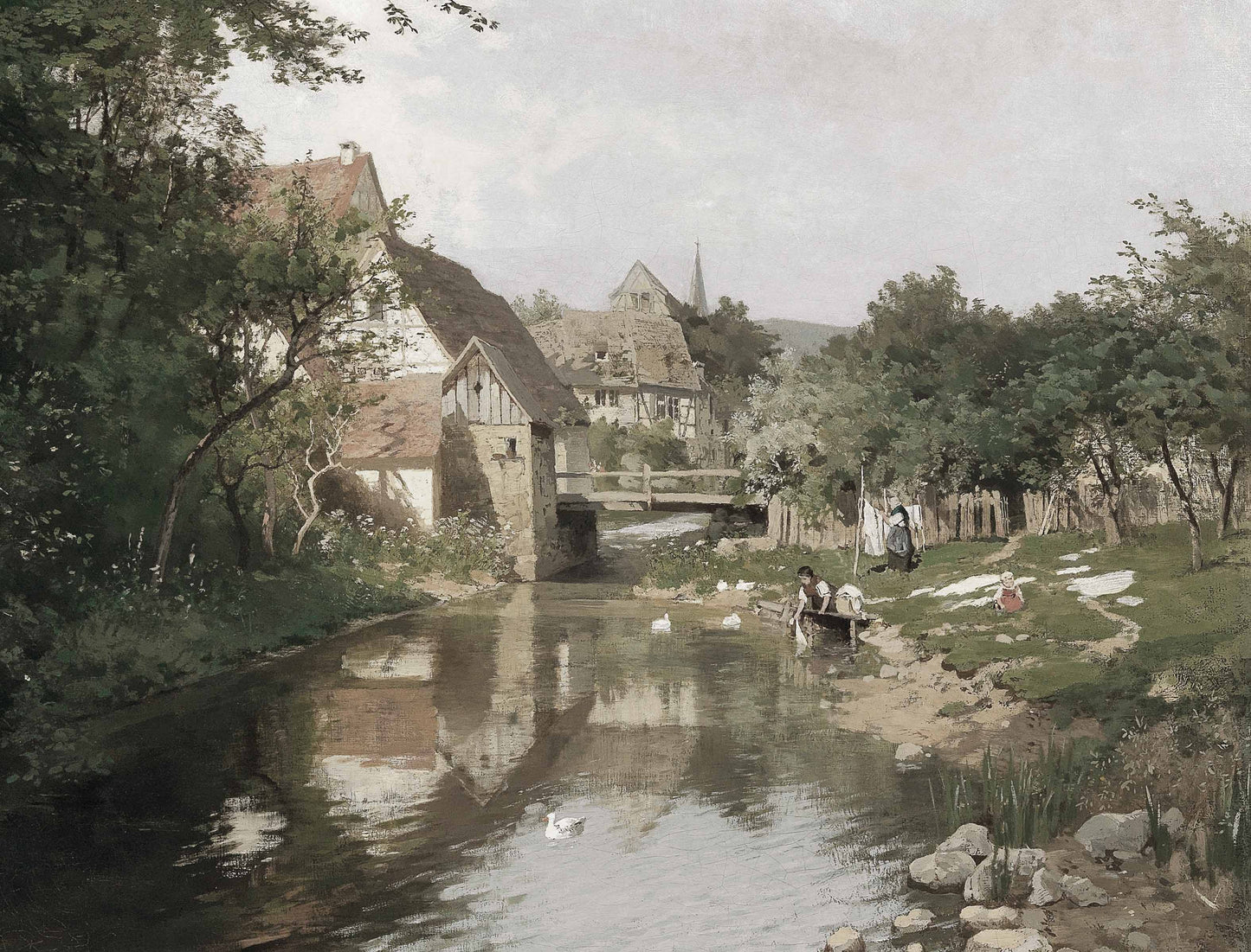 1475. A Village By The River