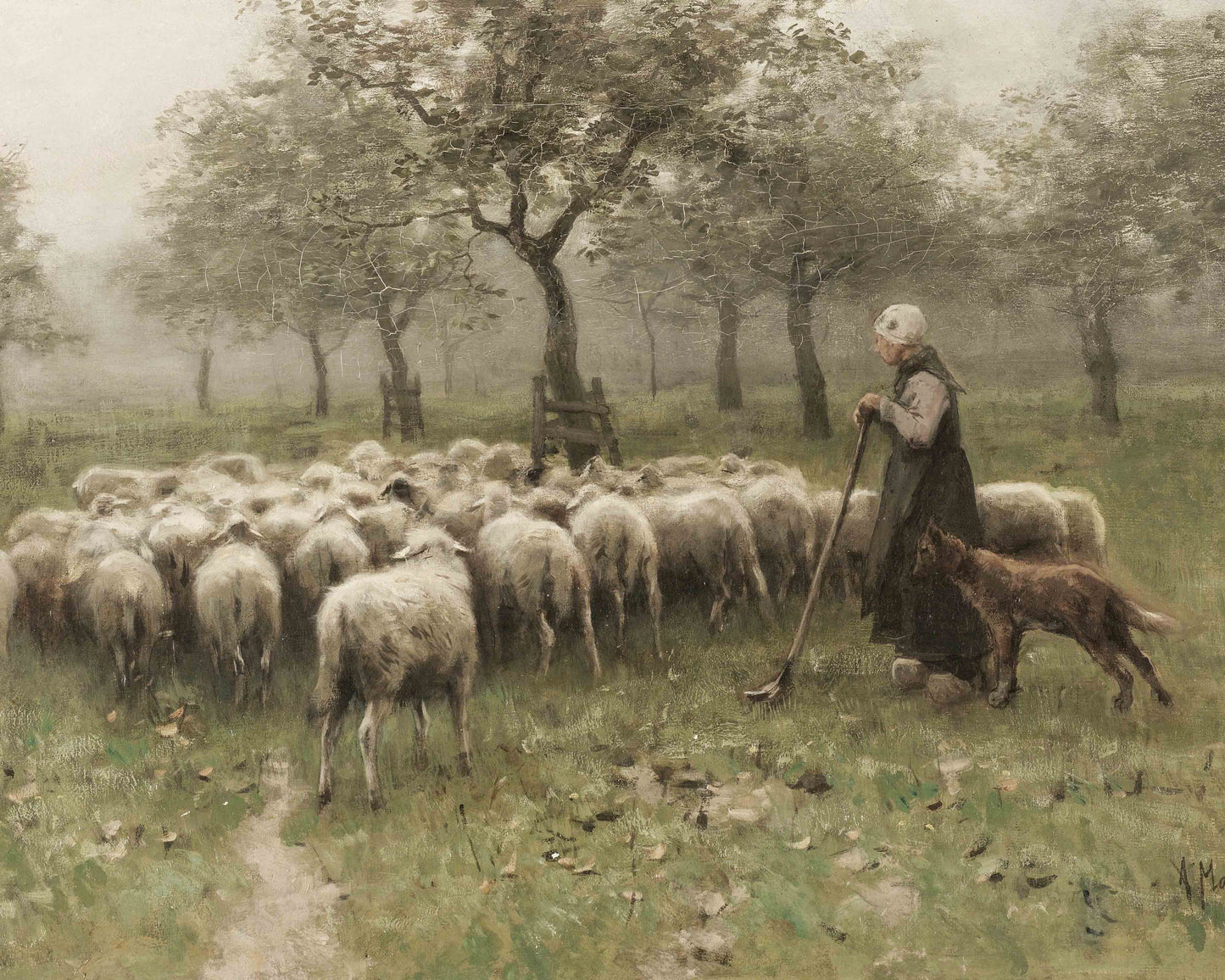 121. The Shepherdess